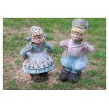 Concrete Dutch Boy & Girl