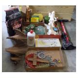 3 Trays of Garden Decor
