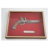 Framed Flintlock Pistol Art