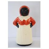 Cast Iron Black Americana Bank