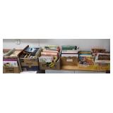 6 Trays of Assorted Books