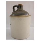 Brown White Jug