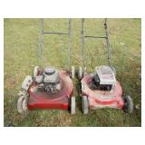 2 Push Mowers