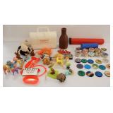 Tray Lot of Toys