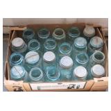 Quart Ball Blue Fruit Jars