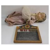 Vintage Doll & Counting Toy