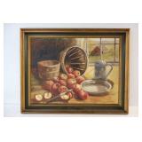 Framed Painting On Canvas
