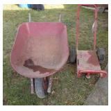 True Temper Wheelbarrow & Pressure Washer Cart