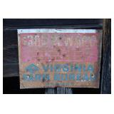 Virginia Farm Bureau Metal Sign
