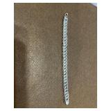 Sterling 7in Vintage Chain Bracelet