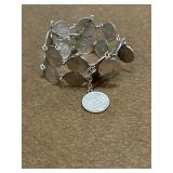 Victorian Maundy Money Silver Coin Bracelet