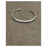 Sterling Navajo Cuff Bracelet