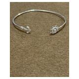 Sterling Nautical Adjustable Bracelet