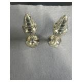 Vintage 5in Viking Silverplate Salt and Pepper