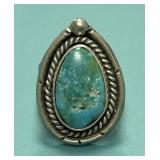Size 5.5 Native American Navajo Cabochon Ring