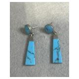 Sterling Robert Lee Morris SoHo Turquoise Dangle