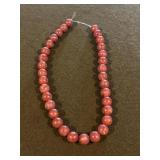 16in Coral Sponge Beads