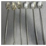 Sterling 7in Julep Spoon Set of 6