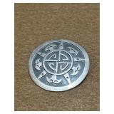 Sterling Celtic Knot Kilt Belt Buckle