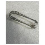 Sterling 3in Sugar Tongs