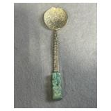 Sterling 4in Aztec Spoon