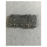 Sterling Silver Vintage Match Holder