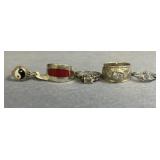 Sterling Size 7 Ring Lot of 5
