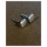 Sterling Vintage Minimalist Cuff Links