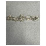 Sterling Size 7 Ring Lot of 5