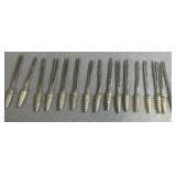 16 Sterling Corn Holders