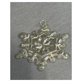 3in Sterling 1971 Gotham Snowflake Christmas