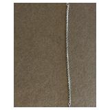 Sterling 6in Dainty Link Chain Bracelet