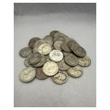 $10fv Unsearched Pre 1964 Quaters 90% silver