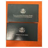1999 Yellowstone National Park Proof 90%  Silver