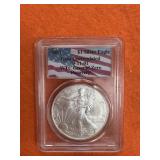 2001 1oz American Silver Eagle $1 9/11 WTC Ground