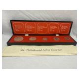 1964 90% Silver Presidential 5 Coin Sets