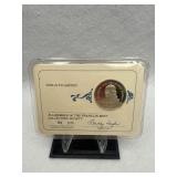 1972 sterling silver 90%  Franklin Mint
