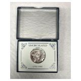 1982 90% Sliver George Washington Commemorative