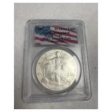 2001 $1 Silver Eagle WTC Ground Zero Recovery