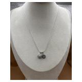 Sterling necklace & 2 pendants