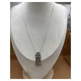 Sterling necklace & pendant