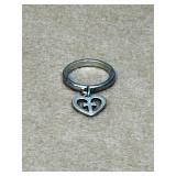 Sterling James Avery Ring size 3.25