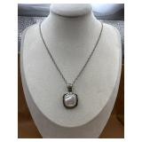 Sterling necklace & pendant