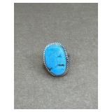 Sterling Turquoise Ring size 7
