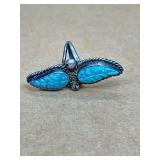 Sterling Turquoise Ring size 5.5