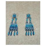 Sterling Turquoise Earrings