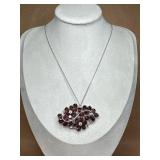 Sterling necklace & pendant