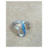 Sterling Turquoise Ring size 6