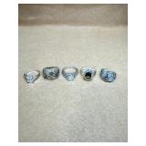 Sterling Rings size 8 lot of 5