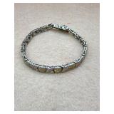 Sterling bracelet hearts